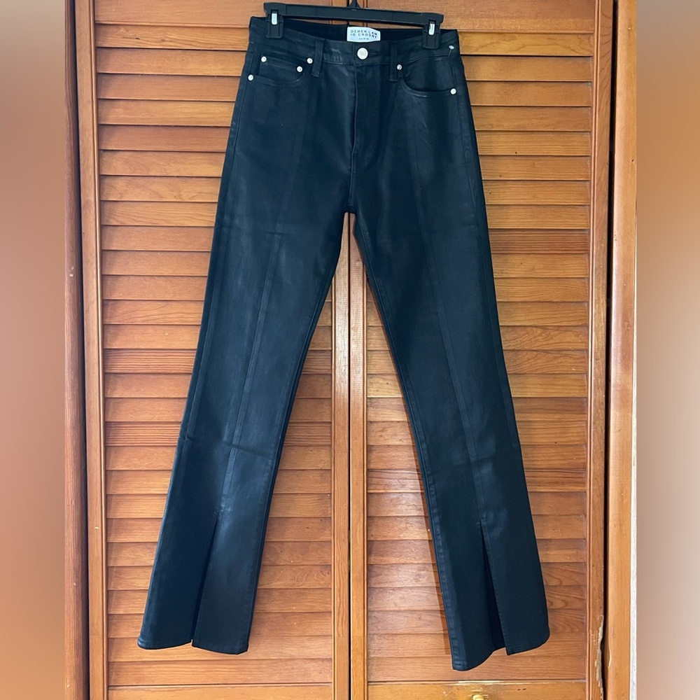 DEREK LAM 10 CROSBY Waxed High - Rise Flare Jeans. Size 27
#15